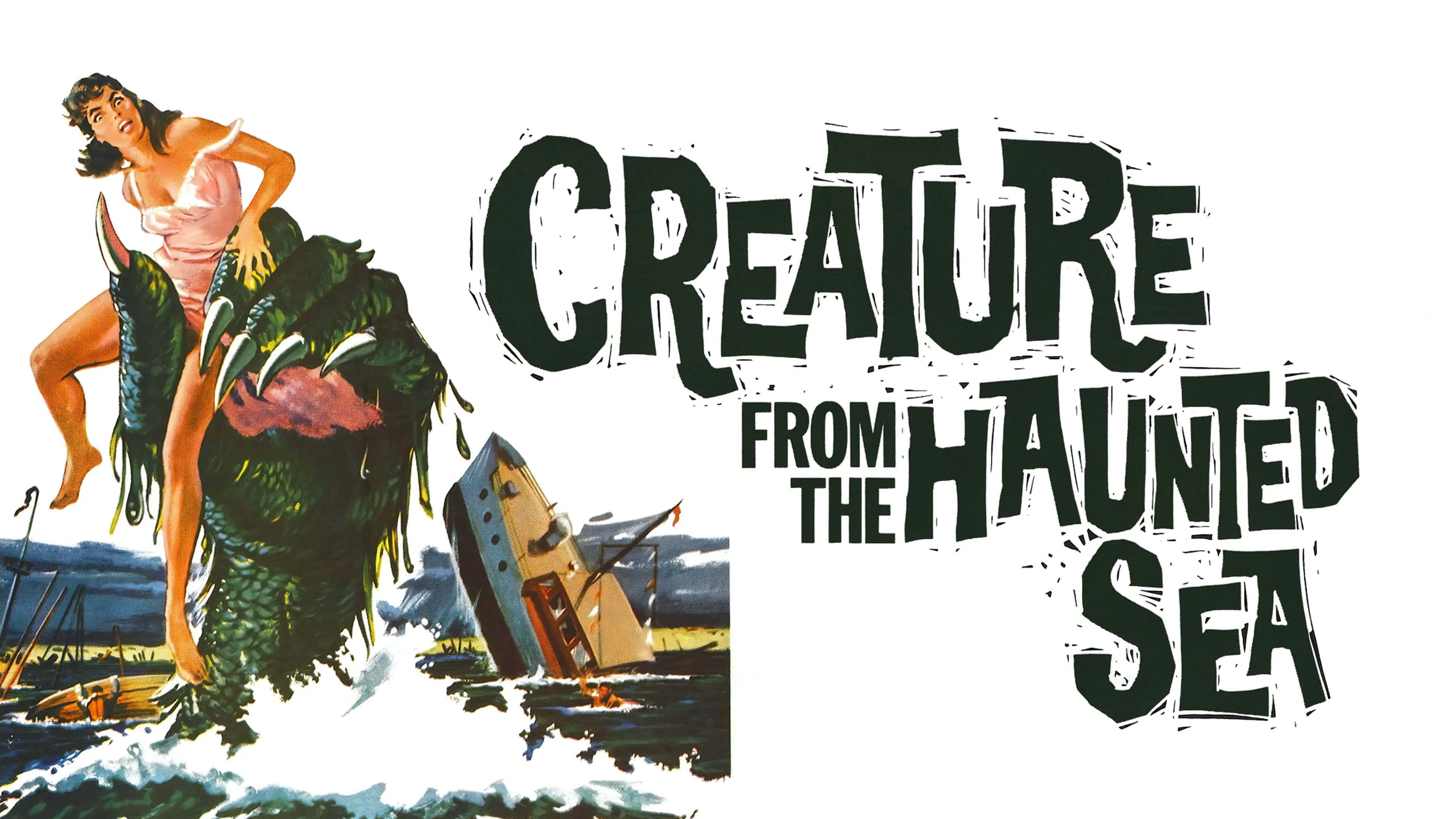 Creature from the Haunted Sea poster